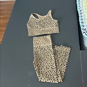 Leopard Print Activewear Set